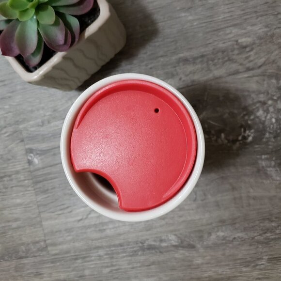 Starbucks Canada Double Wall Ceramic Coffee Tumbler Mug 2016 - Picture 5 of 7